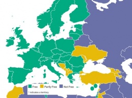 Никакой зрады: Freedom House опубликовала карту Украины без Крыма