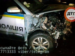 В Киеве ночью произошло похищение человека, угон авто с погоней и ДТП