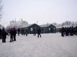 Ночь в Авдеевке прошла неспокойно - пресс-офицер