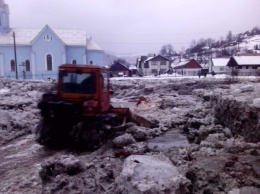 В Закарпатской области из-за потепления начались паводки