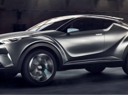 Новый кроссовер Toyota C-HR получил сертификат для продаж в России