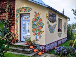 Как выглядит самая яркая деревня в Польше