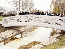 В Мадриде построили мост, напечатанный на 3D-принтере