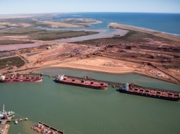 Перевалка желруды на Китай в Port Hedland не удержалась на историческом максимуме в январе