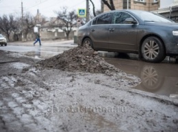 Симферопольцы утопают в грязи после ремонта улицы и намерены обратиться в прокуратуру (ФОТО)