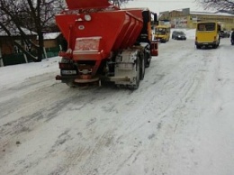 Новый пескоразбрасыватель МАЗ прибыл в Кропивницкий