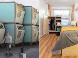 Жилье, которое поможет решить проблему бездомных: модульные домики площадью всего 8,5 кв. метров
