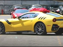 На заводе в Маранелло замечена новая Ferrari F12 Speciale