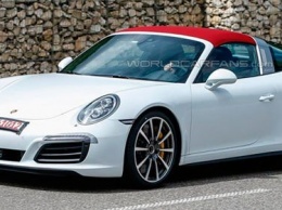Обновленный Porsche 911 Targa замечен без камуфляжа