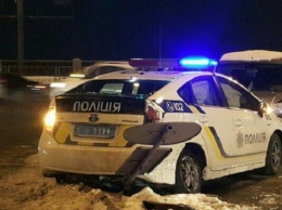 В Киеве полицейские попали в ДТП: появились фото