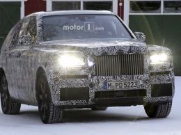 Rolls-Royce Cullinan замечен на новых тестах