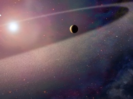 "Хаббл" увидел, как белый карлик разрывает на части гигантскую мега-комету