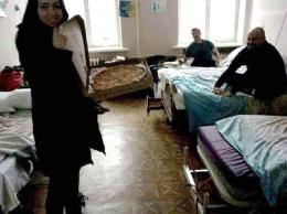 Первыми пиццей из Pizza Veterano угостились раненые из днепровского госпиталя