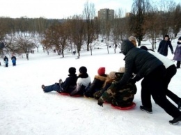 На запорожской горке травмируются подростки