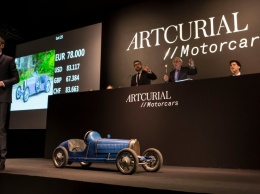 Детский автомобиль 1930 Bugatti Type 52 продали за 78 тысяч евро