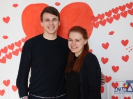 В ДонНТУ, который располагается в Покровске, отметили День святого Валентина