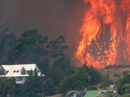 В Новой Зеландии эвакуировали более тысячи человек из-за лесных пожаров