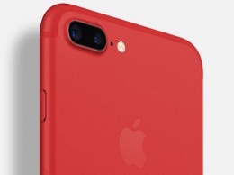 Apple планирует выпустить iPhone 7 Plus в новом ярко-красном цвете