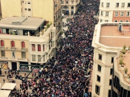 В Барселоне прошел многотысячный митинг с требованием принять беженцев
