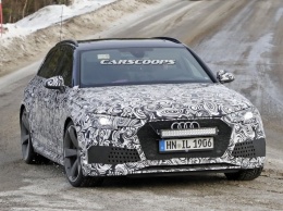 Audi RS4 Avant засекли на тестах