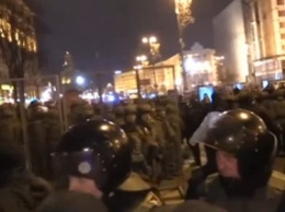 На Майдане тоже столкновения, есть задержанные и пострадавшие