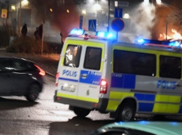 Неизвестные устроили погромы в Стокгольме