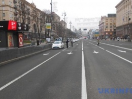 В центре Киева - усилены наряды полиции и Нацгвардии