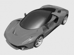 В Италии запатентовали новое купе от Ferrari