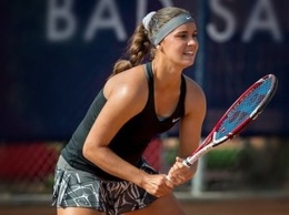 Новокаховчанка Ангелина Калинина участвует в теннисном турнире во Флориде