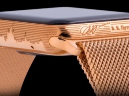 Ювелирная фирма выпустила золотые часы с выгравированной подписью Путина