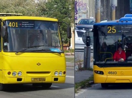 Киевские маршрутки оснастят одинаковыми табличками
