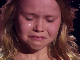 10-летняя Ева Сукманова расплакалась перед жюри "Голос. Дети"