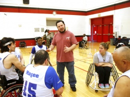 В Лас-Вегасе состоялся турнир по баскетболу среди инвалидов-колясочников