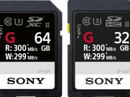 Sony презентовала самые быстрые SD-карты