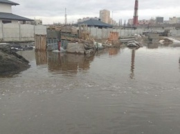 В Запорожской области потопы: поплыл элитный поселок (Фото)