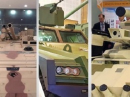 Уникальный вертолет "Комбат" и БТР "Фантом" произвели фурор на выставке в Эмиратах