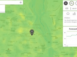 BreezoMeter - карта загрязнения воздуха в реальном времени