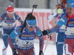 В Сочи российские биатлонистки завоевали две медали