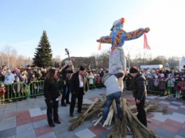 В Кременчуге продолжается празднование "Кременчугской масленицы" (план мероприятий на сегодня)