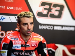 WSBK: Марко Меландри объяснил причины падения в первой гонке сезона