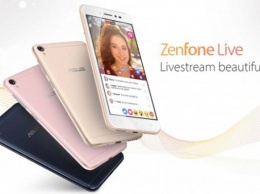 Смартфон ASUS ZenFone Live адресован любителям селфи-съемки