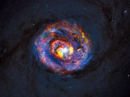 Исследователи обнаружили в галактике загадочную светящуюся туманность 