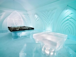 В шведской Лапландии работает необычный ледяной отель