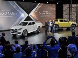 Пикап Mercedes X-Class: новые подробности