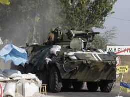 Украинские военные оттесняют боевиков на Мариупольском направлении