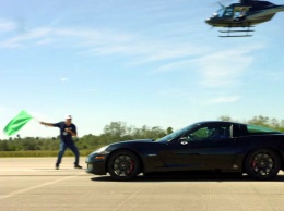 Электрический Chevrolet Corvette установил новый рекорд скорости