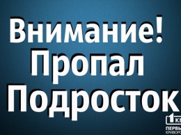 В Кривом Роге разыскивается без вести пропавший подросток