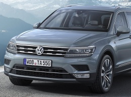 Volkswagen представил семиместный вариант кроссовера Tiguan