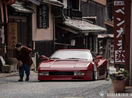 Это вам не суши: как выглядит тюнинг Ferrari по-японски