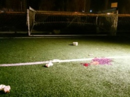 Возле модульного городка в Харькове во время футбола погиб ребенок